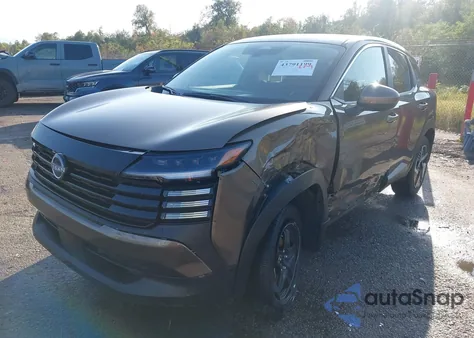 2025 Nissan Kicks Sv Fwd from USA, damaged, VIN 3N8AP6CA7SL438449